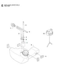 Husqvarna 535RX - Fuel Tank