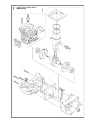 Husqvarna 535RX - Short Block