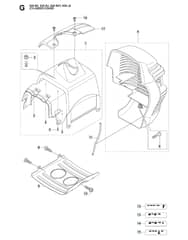 Husqvarna 535RXT - Cylinder Cover