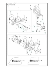 Husqvarna 536LIXP - Chain Brake