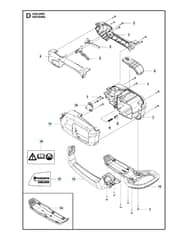 Husqvarna 536LIHE3 - Housing