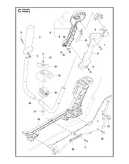 Husqvarna 536LiRX - Handle