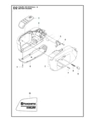 Husqvarna 536LiRX - Housing