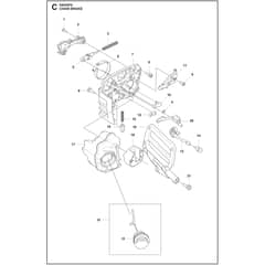 Husqvarna 540i XP G - 970568012 - Chain Brake