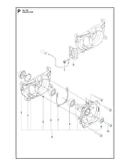 Husqvarna 541RB - Crankcase