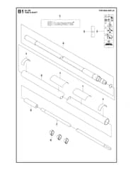 Husqvarna 541RB - Tube & Shaft