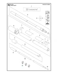 Husqvarna 541RB - Tube & Shaft 2