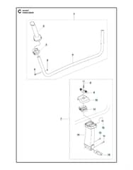 Husqvarna 541RST - Handle