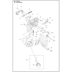 Husqvarna 542i XP G - 970647115 - Chain Brake