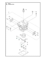 Husqvarna 543RBK - 2018-Current - Cylinder