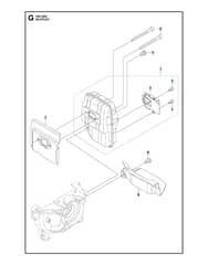 Husqvarna 543RBK - 2018-Current - Muffler