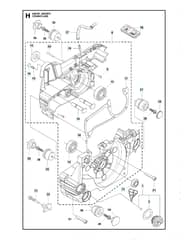 Husqvarna 543XP - Crankcase