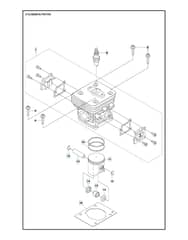 Husqvarna 543AE15 - Cylinder Piston