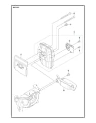 Husqvarna 543AE15 - Muffler