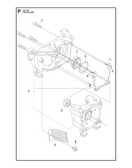 Husqvarna 543RB - Crankcase