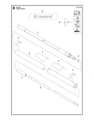 Husqvarna 543RB - Tube & Shaft
