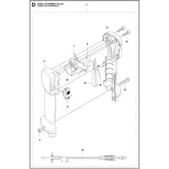 Husqvarna 543RS - 966779901 - Throttle Controls 01