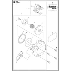 Husqvarna 543RS - 966779901 - Starter