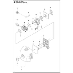 Husqvarna 543RS - 966779901 - Carburetor And Air Filter 02