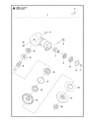 Husqvarna 543RS - Bevel Gear 2