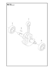 Husqvarna 543RS - Crankshaft