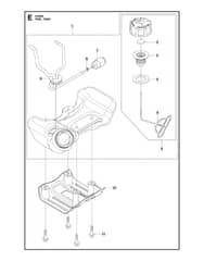 Husqvarna 543RS - Fuel Tank