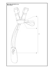 Husqvarna 543RS - Harness