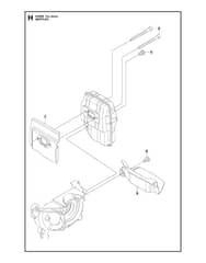 Husqvarna 543RS - Muffler 2