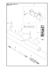 Husqvarna 543RS - Shaft
