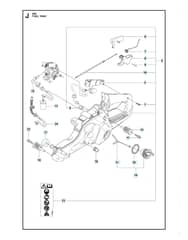 Husqvarna 545 - Fuel Tank