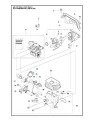 Husqvarna 545 Mark II - Carburetor & Air Filter