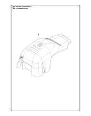 Husqvarna 545 Mark II - Cylinder Cover