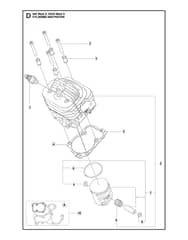 Husqvarna 545 Mark II - Cylinder Piston