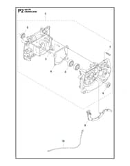 Husqvarna 545FR - Crankcase