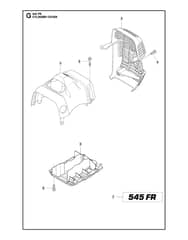 Husqvarna 545FR - Cylinder Cover