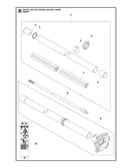 Husqvarna 545FX - Shaft