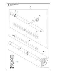 Husqvarna 545FXTAT - Shaft