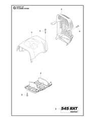 Husqvarna 545RXTAT - Cylinder Cover