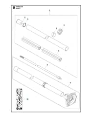 Husqvarna 545RXTAT - Shaft