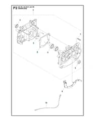 Husqvarna 545RXT - Crankcase