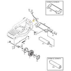 550 R ES - 2004 - 12-9798-79 - Mountfield Rotary Mower Wheels Diagram