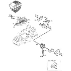 550 R TURBO ES - 2002 - 12-9798-79 - Mountfield Rotary Mower Transmission Diagram