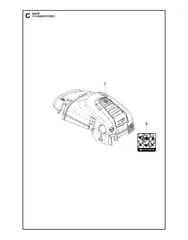 Husqvarna 550XP - Cylinder Cover