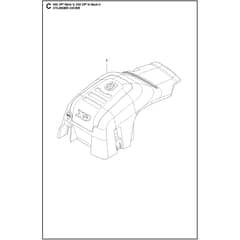 Husqvarna 550 XP G Mark II - 967690915 - Cylinder Cover