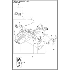 Husqvarna 550 XP G Mark II - 967690915 - Fuel Tank