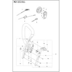 Husqvarna 550 XP G Mark II - 967690915 - Heated Handle