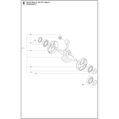 Husqvarna 550 XP G Mark II - 967690915 - Crankshaft