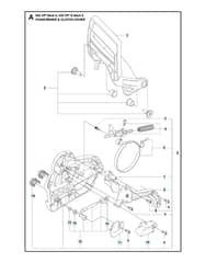 Husqvarna 550XP Mark II - Chain Brake & Clutch Cover