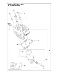 Husqvarna 550XP Mark II - Cylinder Cover