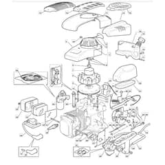 553 R_ES - 2008 - 292555543/UM8 - Mountfield Rotary Mower SV200 Engine Diagram